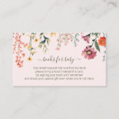 ベビーベビーチケット等帳簿 エンクロージャーカード (正面)