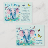 ベビーベビー象の本 エンクロージャーカード (正面/裏面)
