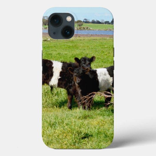 ベビーベルテッドガロウェイカーブ、iPhone 13ケース Case-Mate iPhoneケース (裏面)