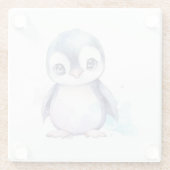 ベビーペンギンガラスコースター ガラスコースター (裏面)