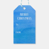 ベビーペンギンサンタキャップ ギフトタグ (裏面)