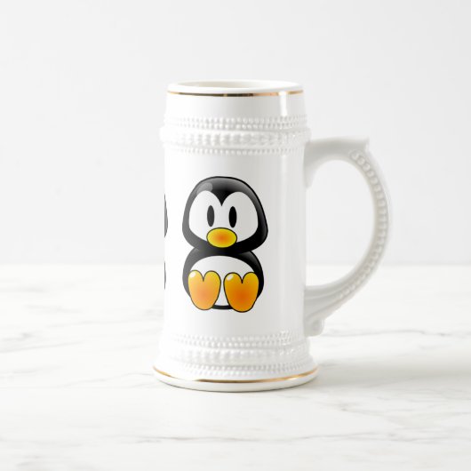 ベビーペンギントゥクスシュタイン ビールジョッキ (右)