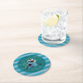 ベビーペンギン紙 ラウンドペーパーコースター (インサイチュ)