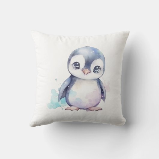 ベビーペンギン装飾用クッション クッション (裏面)