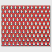 ベビーペンギン ラッピングペーパー (フラット)