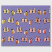 ベビーペンギン ラッピングペーパー (フラット)