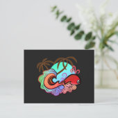 ベビーホエールサーファー ポストカード (スタンド正面)