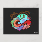 ベビーホエールサーファー ポストカード (裏面)