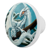 ベビーホワイトウィンタードラゴン セラミックノブ (右)
