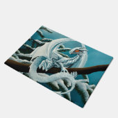 ベビーホワイトウィンタードラゴン ドアマット (アングル)