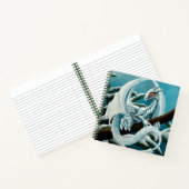 ベビーホワイトウィンタードラゴン ノートブック (内部)
