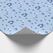 ベビーボイルキルトパターン ラッピングペーパー (角)