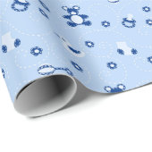 ベビーボイルキルトパターン ラッピングペーパー (ロールコーナー)