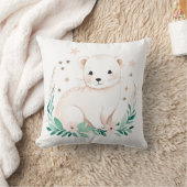 ベビーボカスタムホエルミンピローパステルグリーン クッション (ブランケット)