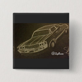 ベビーボタンの正方形 缶バッジ