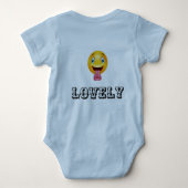 ベビーボディスーツ新デザイン ベビーボディスーツ (裏面)