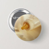 ベビーボトルベビー安全ピンベビー品目 缶バッジ (正面&裏面)