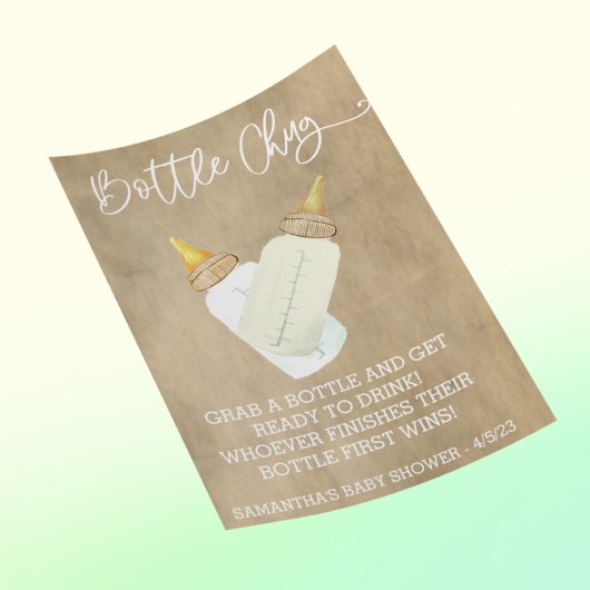 ベビーボトル飲み物オフゲームシャワーチャグ