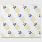 ベビーボトル ラッピングペーパー (フラット)