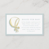 ベビーボンネットベビーブック エンクロージャーカード (正面)