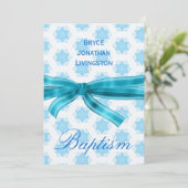 ベビーボーイの洗礼 青い星 B561 招待状 (スタンド正面)