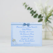 ベビーボーイシャワー招待状 招待状 (スタンド正面)