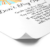 ベビーボーホサンレトロここ来ザサン ポスター (角)