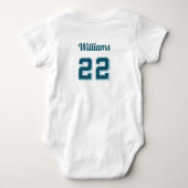 ベビーボールラーTシャツ ベビーボディスーツ (裏面)