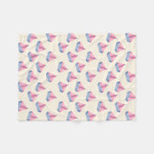 ベビーボー航海のツ フリースブランケット (正面(横))