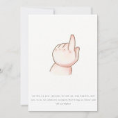 ベビーポスター サンキューカード (正面)