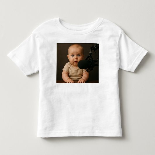 ベビーポッドキャスト トドラーTシャツ (正面)