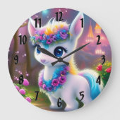 ベビーポン ラージ壁時計 (正面)