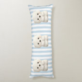 ベビーポーラベアオンストライプズ ボディピロー (裏面 (縦))