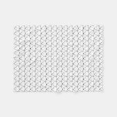 ベビーポーラーベアーズブランケットベアーアートフリースブランケット フリースブランケット (正面(横))