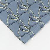 ベビーポーラーベアーズブランケットベアーアートフリースブランケット フリースブランケット (角)