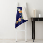 ベビーマイルストーンブランケットパーソナライズされたベビーガールギフト シェルパブランケット (インサイチュ)