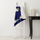 ベビーマイルストーンブランケットパーソナライズされた男の赤ちゃんギフト シェルパブランケット (インサイチュ)