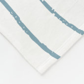 ベビーマイルストーン飛行機パイロット フリースブランケット (角)