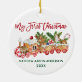 ベビーマイ初めてのクリスマスジンジャーブレッド セラミックオーナメント (裏面)