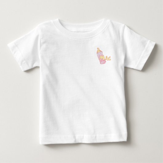 ベビーマカロニ ベビーTシャツ (正面)