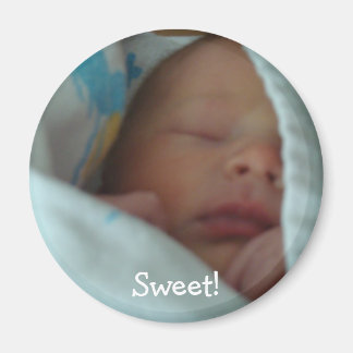 ベビーマグネット新生児の毛布パーソナライズされた マグネット