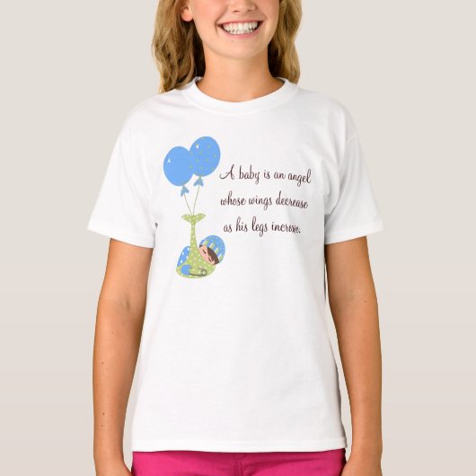 ベビーマタニティシャツ Tシャツ (正面)