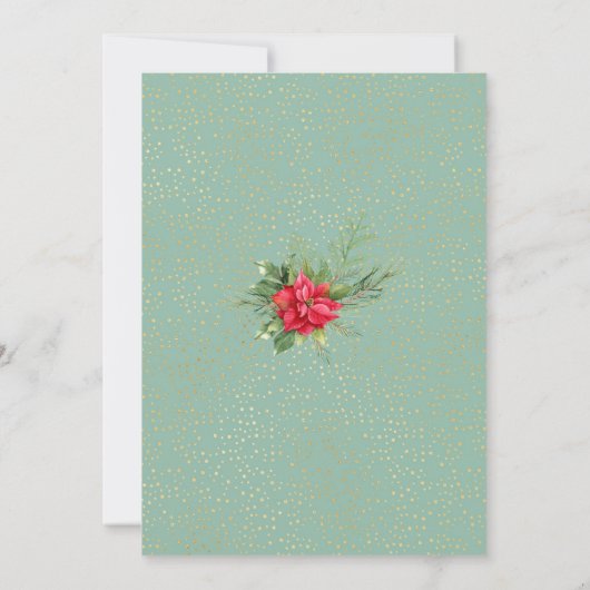 ベビーママを知っているゲームの外は寒い 招待状 (裏面)