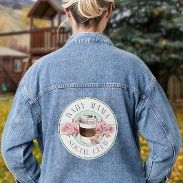 ベビーママソーシャルクラブアクアアンドピンク デニムジャケット