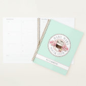 ベビーママソーシャルクラブアクアパーソナライズされた プランナー手帳 (ディスプレー)