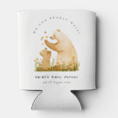 ベビーママ心待ちフローラ神経乳児シャワー 缶クーラー (裏面)