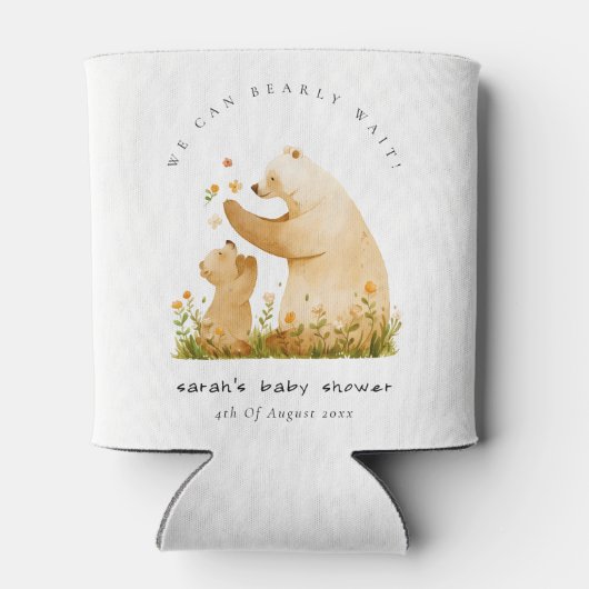 ベビーママ心待ちフローラ神経乳児シャワー 缶クーラー (裏面)