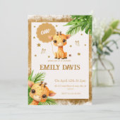 ベビーマンガのキリン・ジャングル・サファリ 招待状 (スタンド正面)