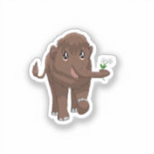 ベビーマンモスマグ シール (正面)