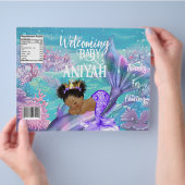 ベビーマーメイドベビーシャワーチップバッグ チラシ (手)